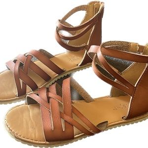 Kids Sandals Cat and Jack Size 3 Brown